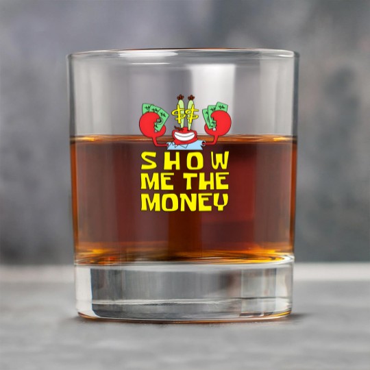 Discover Mr Krabs Show Me The Money Rock Glasses