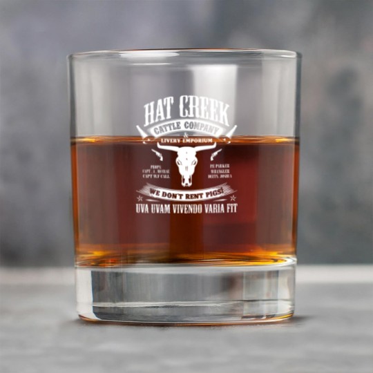 Discover Hat creek cattle company livery emporium we don't Rock Glasses