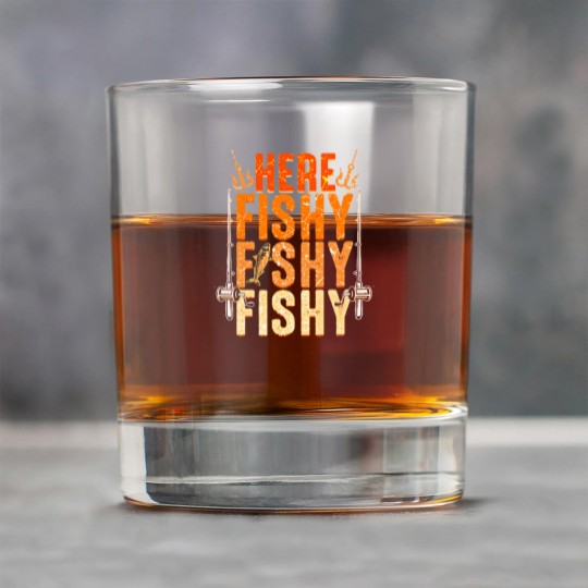 Discover Fishing Funny Fishing Rock Glasses