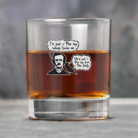 Discover BOHEMIAN POE Edgar Allan Poe RAVEN Rock Glasses