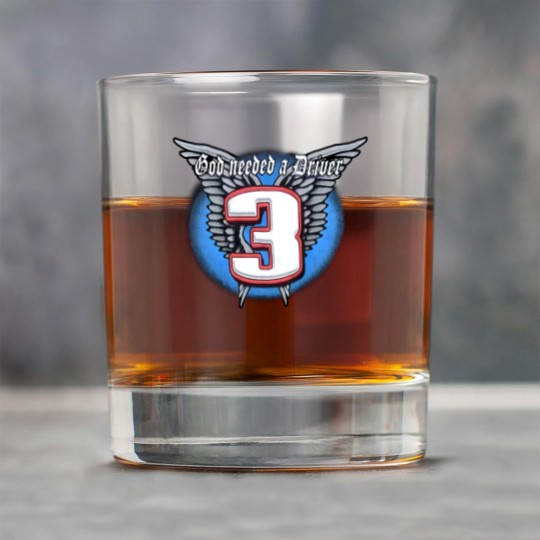 Discover Vintage Dale Earnhardt Sr. no. 3 God Needed a Driver Rock Glasses