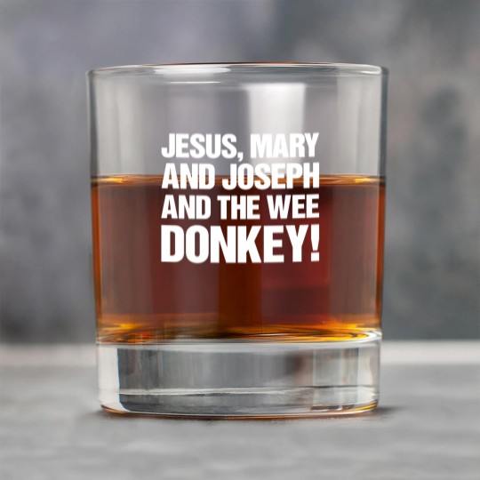 Discover Jesus, Mary And Joseph And The Wee Donkey - Line Of Duty - Rock Glasses
