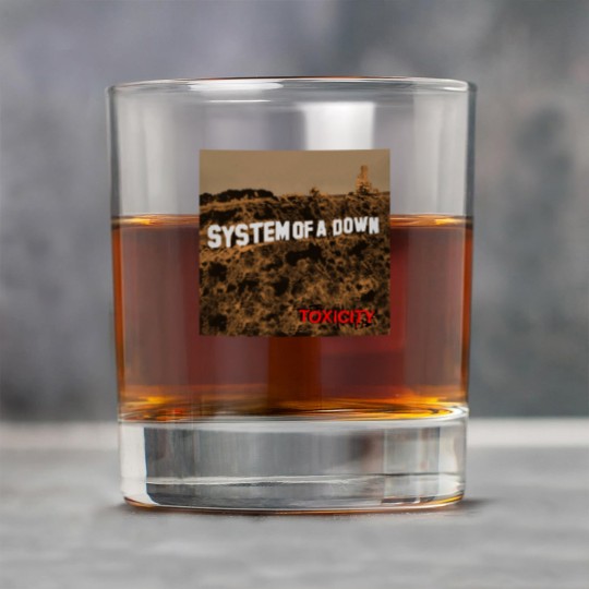 Discover Toxicity SYSTEM OF DOWN Rock Glasses
