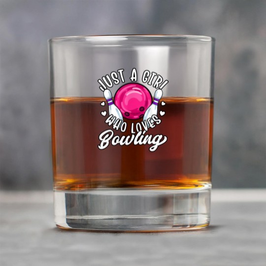 Discover Girls Bowling Rock Glasses, Bowler Rock Glasses, Tenpin Bowling Rock Glasses
