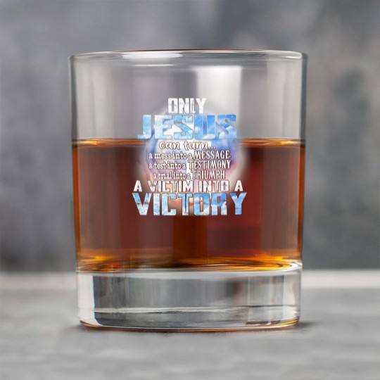 Discover Christian Only Jesus Can Turn A Mess Into A Message A Test Into A Christ Rock Glasses