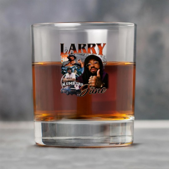 Discover Larry June Unisex Rock Glasses larry june,larry june Rock Glasses,good job larry,orange Rock Glasses