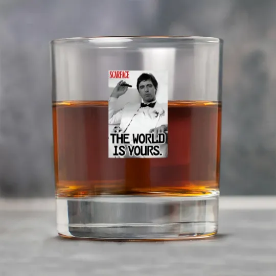 Discover Scarface The World Is Yours Rock Glasses, Al Pacino Rock Glasses