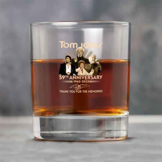 Discover Tom Jones 59th Anniversary Rock Glasses, Tom Jones Rock Glasses