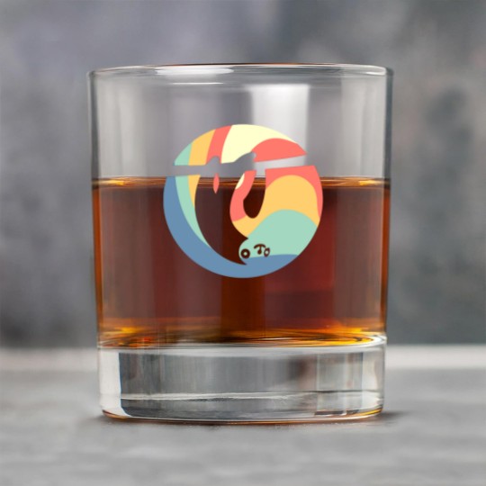 Discover Sloth Vintage Circle Rock Glasses