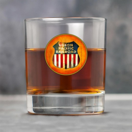 Discover Union Pacific Railroad - Badge - Railroad - Rock Glasses