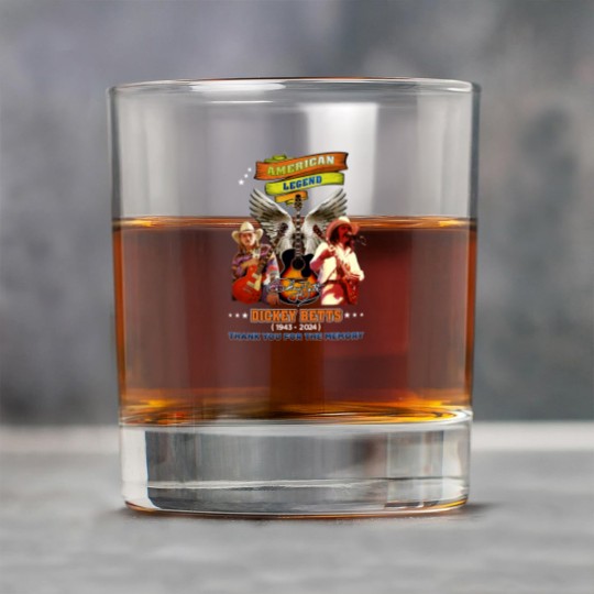 Discover American Legend Dickey Betts Rock Glasses, Dickey Betts 1943-2024 Rock Glasses