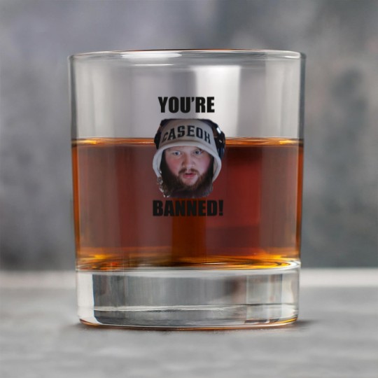Discover You're Banned CaseOh Rock Glasses, CaseOh Meme