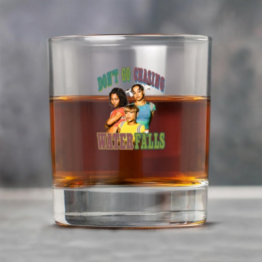 Discover Vintage TLC Rock Glasses | TLC Graphic Rock Glasses | Dont Go Chasing Waterfalls Rock Glasses