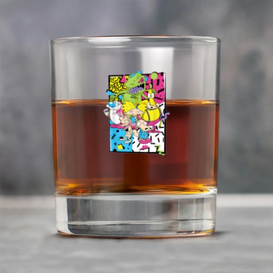 Discover Old School Cartoons 90's Rock Glasses