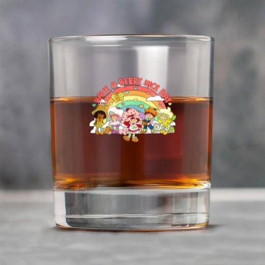 Discover Vintage Have a Berry Nice Day, Strawberry Shortcake Retro Rock Glasses, Berry Adventures