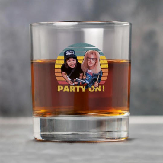 Discover Wayne's World Retro Vintage Rock Glasses, Party On Vintage Rock Glasses