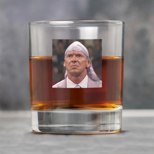 Discover Vince Mcmahon Durag Wrestling Fan Rock Glasses