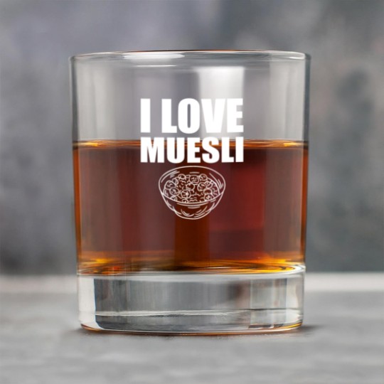 Discover I Love Muesli Rock Glasses