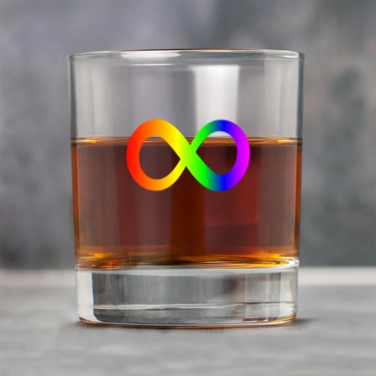 Discover autism infinity symbol// rainbow Rock Glasses