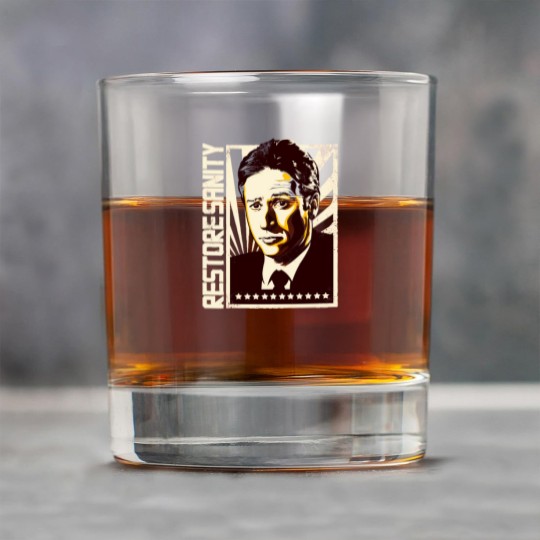Discover Restore Sanity - Jon Stewart - Rock Glasses