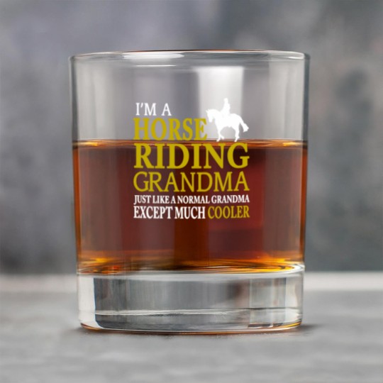 Discover I'm A Horse Riding Grandma Rock Glasses