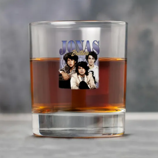 Discover Jonas Brothers 90s Vintage Rock Glasses, Jonas Brothers Bootleg Rock Glasses, Jonas Brothers Rock Glasses