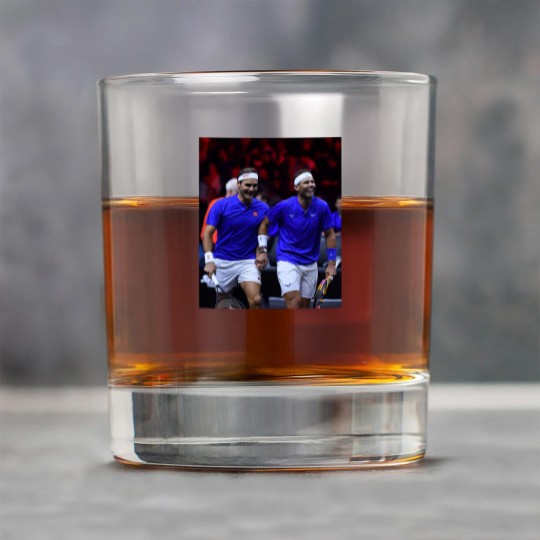 Discover Roger Federer and Rafael Nadal Rock Glasses, Roger Federer 20 Grand Slams Rock Glasses