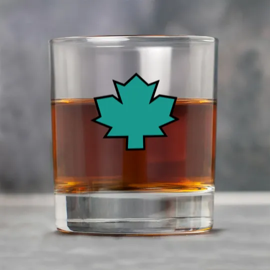 Discover Total Drama Island Owen Maple Leaf Emblem Classic Rock Glasses
