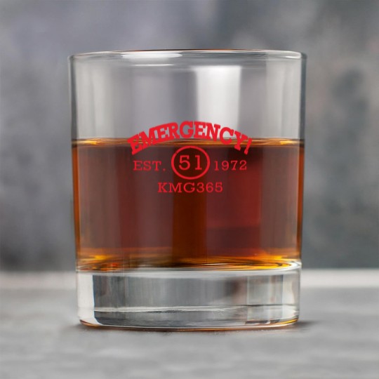 Discover Emergency Est 1972 KMG365 Rock Glasses