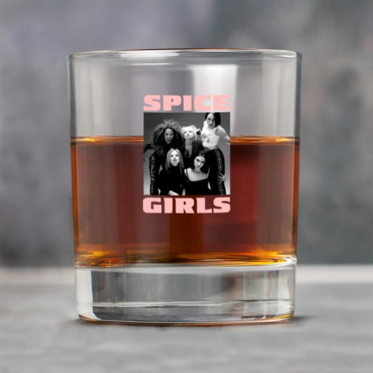 Discover Vintage 90s Spice Girls Graphic Unisex Black Rock Glasses