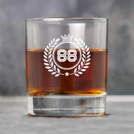 Discover 88 number wreath Rock Glasses