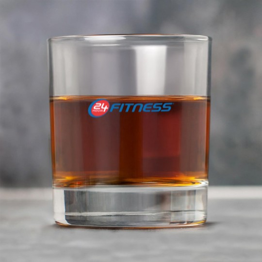 Discover 24 HOUR FITNESS LOGO Rock Glasses
