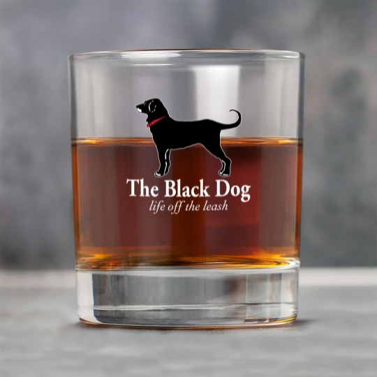 Discover The Black Dog Logo Life Off The Leash Rock Glasses