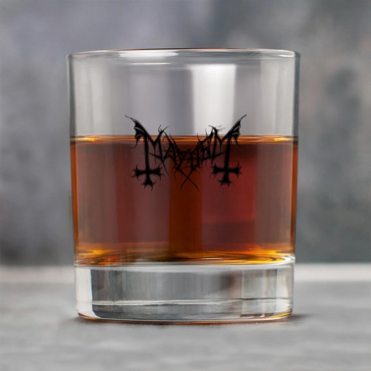 Discover Mayhem - Logo (Black Cover Edition) - Mayhem - Rock Glasses