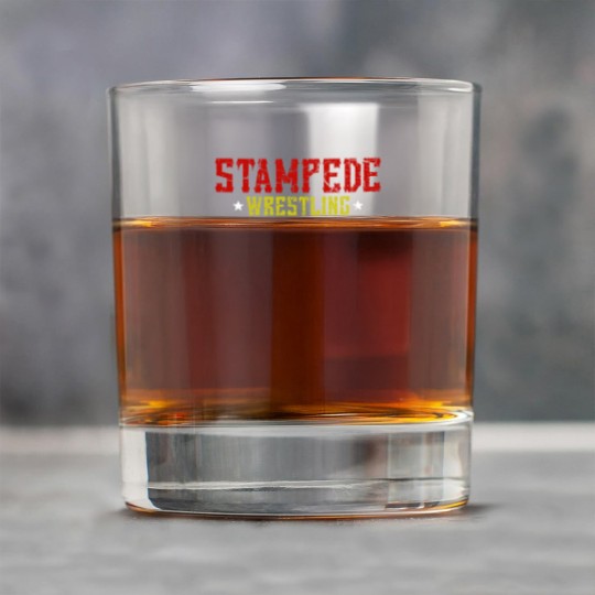 Discover STAMPEDE Wrestling Premium Rock Glasses