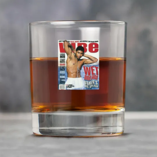 Discover Usher Cover Rock Glasses, Usher Album Rock Glasses, Retro Usher Rock Glasses