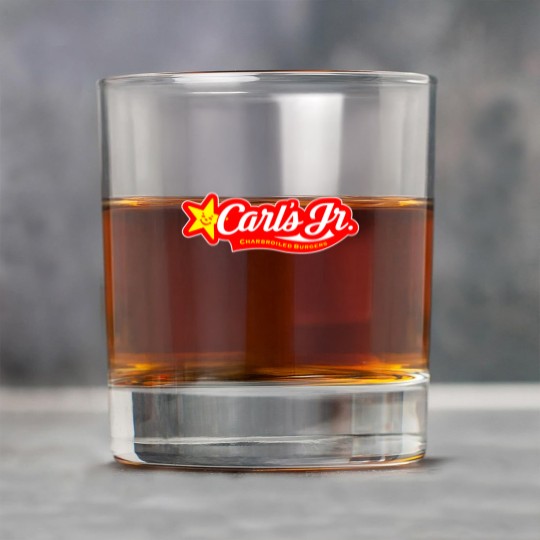 Discover carl's jr burger logo Rock Glasses