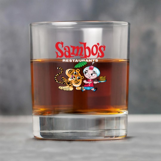 Discover Sambo's Restaurant Logo with Sambo and Tiger Rock Glasses