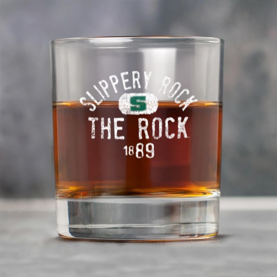 Discover slippery rock he rock vinage 1889 logo officially licensed shir Rock Glasses
