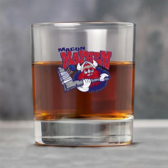 Discover Macon-Mayhem-Premium Rock Glasses