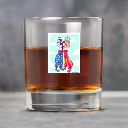 Discover Sun and Moon fnaf Long Rock Glasses