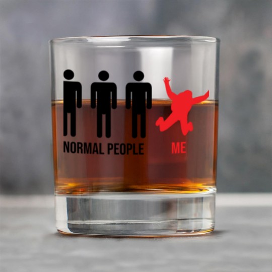 Discover Normal People Me Skydiver Skydive Funny Parachute Rock Glasses