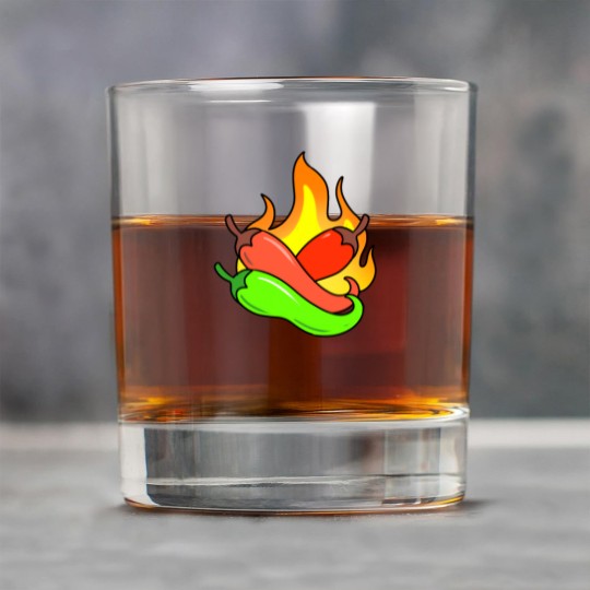 Discover hot peppers Rock Glasses