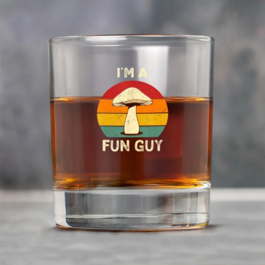 Discover Funny Funguy Mushroom Rock Glasses Fungi Joke Pun Mushroom Pickers Rock Glasses