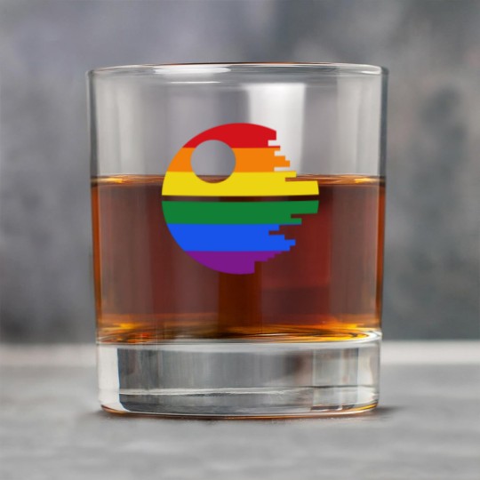 Discover Rainbow Death Star Rock Glasses