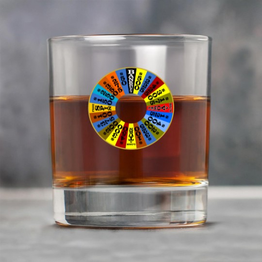Discover Wheel of Fortune logo Rock Glasses Rock Glasses