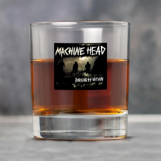 Discover Vintage Machine Head Darkness Within metal band Rock Glasses