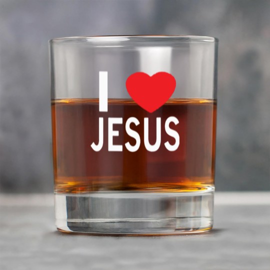 Discover I LOVE JESUS Rock Glasses