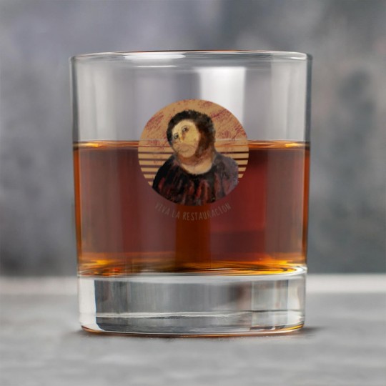 Discover Viva La Restauracion Jesus Fresco Restoration Fail Meme | Active Rock Glasses