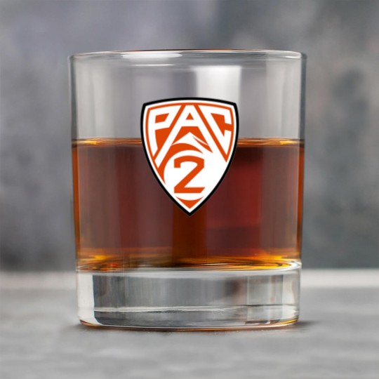 Discover Oregon State PAC 2 Logo Rock Glasses